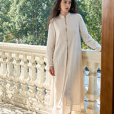 Famecoco Front-Slit Maxi Dress