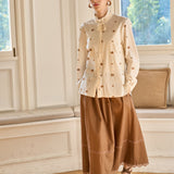 Famecoco Signature Floral-Print Cotton Shirt