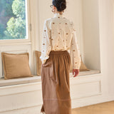 Famecoco Signature Floral-Print Cotton Shirt