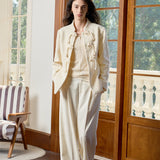 Famecoco Wool-Lyocell Pankou Jacket