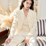 Famecoco Wool-Lyocell Pankou Jacket