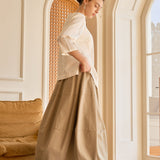 Famecoco Structured Volume Skirt